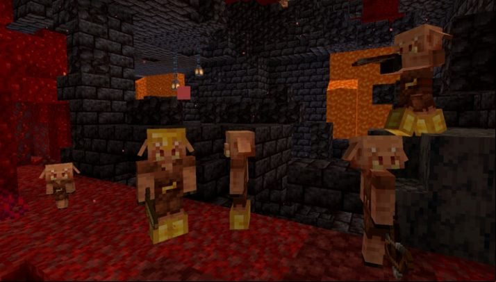 Bartering is a new trading system that allows you to exchange gold for valuable items such as netherite - Minecraft: Piglins, Nether Update - whats new? - Minecraft Nether Update - Minecraft Guide