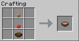 A cheap and nutritious stew of two types of mushroom - Minecraft: Food - recipes, list, crafting - Recipes - Minecraft Guide