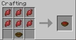 Beetroot Soup can be produced using a wooden bowl, and using 6 beets - Minecraft: Food - recipes, list, crafting - Recipes - Minecraft Guide