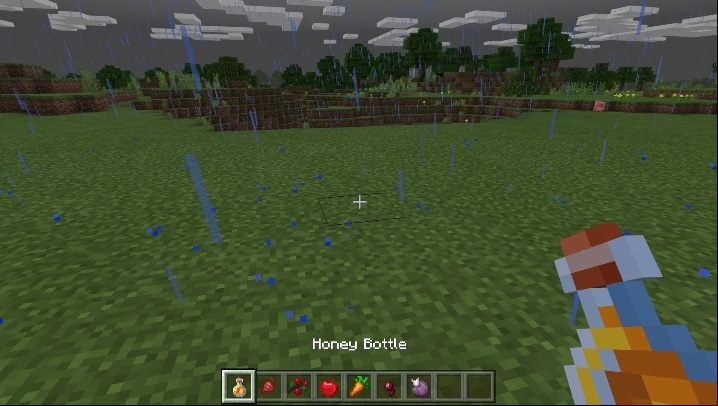 You can drink from a honey bottle - Minecraft: Food - recipes, list, crafting - Recipes - Minecraft Guide