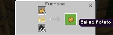 Its just a potato baked in the oven - Minecraft: Food - recipes, list, crafting - Recipes - Minecraft Guide