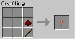 A source of redstone energy and logic elements - Minecraft: Redstone, transportation - recipes, list, crafting - Recipes - Minecraft Guide