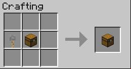 The Trapped Chest sends out redstone signal, once it is opened - Minecraft: Redstone, transportation - recipes, list, crafting - Recipes - Minecraft Guide