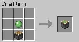 The Sticky Piston works just like the regular one, with the difference that it moves a block attached to it - Minecraft: Redstone, transportation - recipes, list, crafting - Recipes - Minecraft Guide