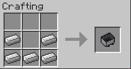Used to move along rails - Minecraft: Redstone, transportation - recipes, list, crafting - Recipes - Minecraft Guide