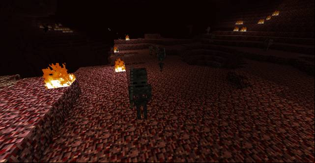 Appears only in Nether - Minecraft: Opponents, mobs - Mobs - creatures of the world - Minecraft Guide
