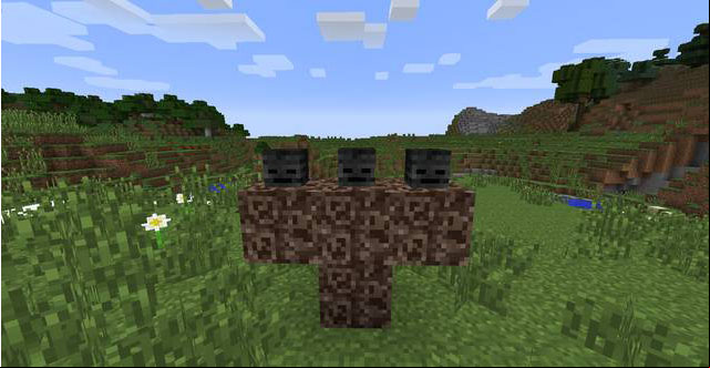 The recipe for the Wither - Minecraft: Wither - how to make? - FAQ - Minecraft Guide