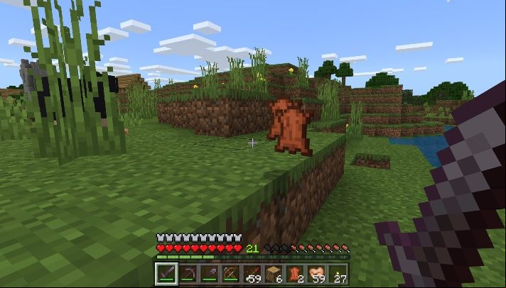You can get leather during your first day in the game - Minecraft: Book - how to craft it? - FAQ - Minecraft Guide