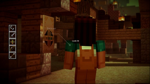 The last decision in the previous episode was who you want to ask for help - Chapter 1 - Walkthrough - Minecraft: Story Mode: A Telltale Games Series - Game Guide and Walkthrough