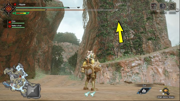 In the Flooded Forest, you will find 1 sub-camp - Monster Hunter Rise: Sub-camp - Flooded Forest, collectibles, map - The Sunken Forest - Monster Hunter Rise Guide