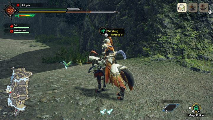You can also come across wild Wirebugs - Monster Hunter Rise: Wirebugs - Basics - Monster Hunter Rise game guide