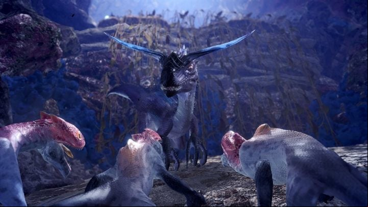 Characteristic: This strange monster blinds its prey and enemy alike with a special pulsating organ on the head - Tzitzi-Ya-Ku - tactics, resistance & weak points - Large Monsters - Monster Hunter World Game Guide