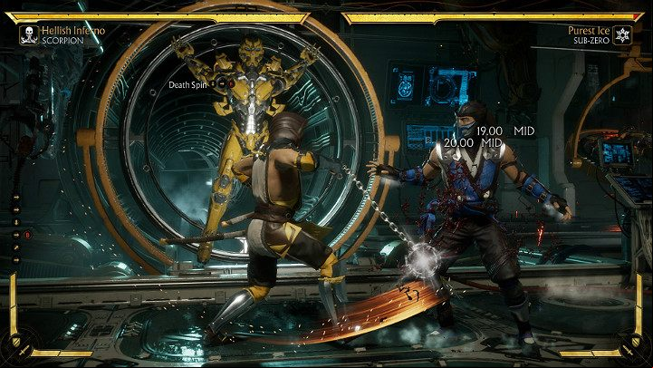V > - Scorpion Guide - Mortal Kombat 11 Combos - Characters - Mortal Kombat 11 Guide and Tips