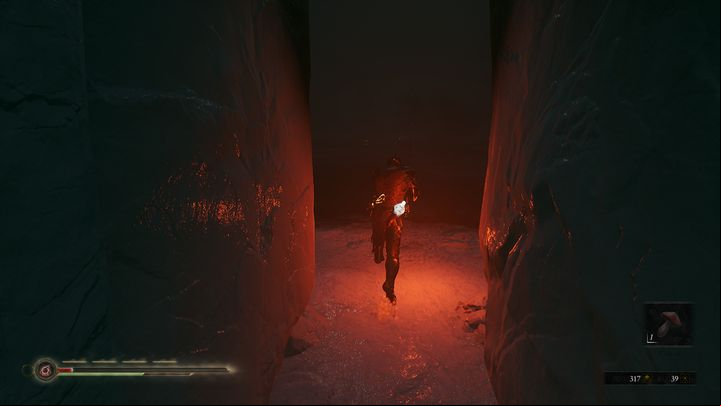 Go to the arena where you fought the Enslaved Grisha and walk ahead - Mortal Shell: Crypt of Martyrs walkthrough - Walkthrough - Mortal Shell Guide, Walkthrough