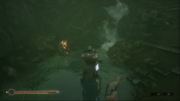Frog Chests can be found from the very beginning of the game when you first appear in Fallgrim - Mortal Shell: Frog Chests - how to unlock? - FAQ - Mortal Shell Guide, Walkthrough