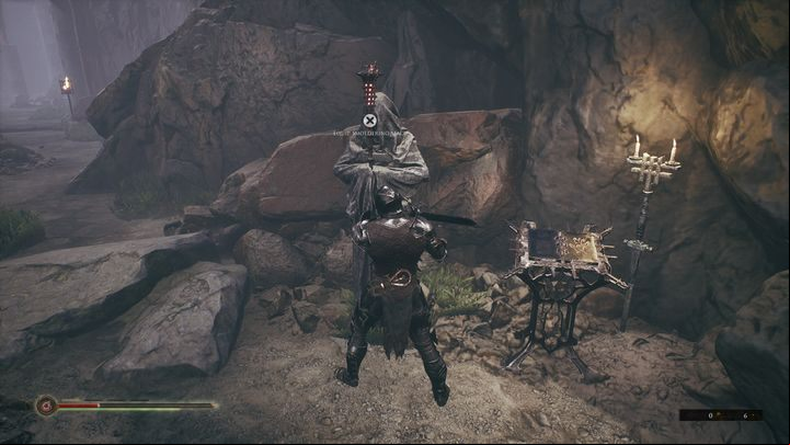 When you defeat Hadern, pick up your new weapon - Mortal Shell: Shrine of Ash walkthrough - Walkthrough - Mortal Shell Guide, Walkthrough