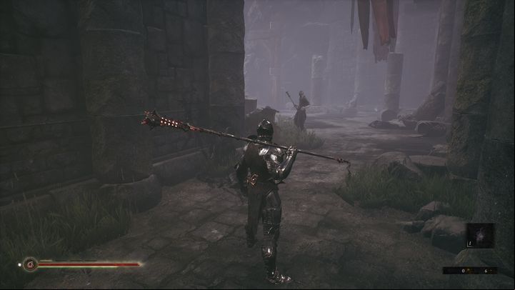 Going forward, watch out for opponents - Mortal Shell: Shrine of Ash walkthrough - Walkthrough - Mortal Shell Guide, Walkthrough