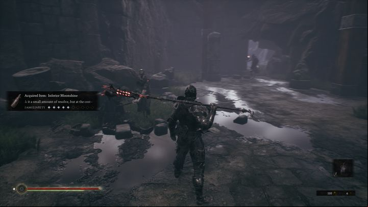 On the left is a age that you have to follow - Mortal Shell: Shrine of Ash walkthrough - Walkthrough - Mortal Shell Guide, Walkthrough