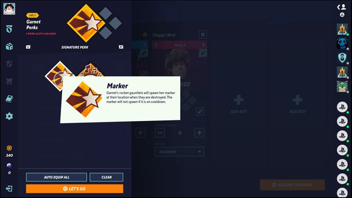 Garnet offers 2 signature perks - MultiVersus: Garnet - how to play? - Bruiser - MultiVersus Guide