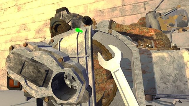 Mount the DRIVE GEAR to the gearbox and tighten it with seven 6mm screws - Engine and Gearbox of the Satsuma car | My Summer Car - Assembling the Satsuma car - My Summer Car Guide