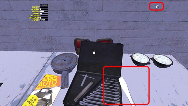 If you see the end of the screwdriver by pressing 2 (tool use mode), everything is all right. - Ruscko car | Playable vehicles in My Summer Car - Playable vehicles - My Summer Car Guide