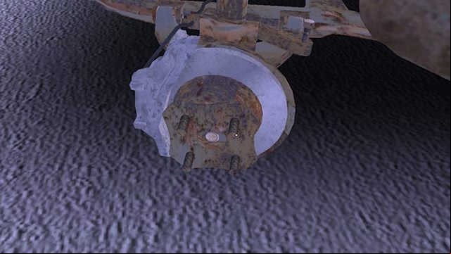 If you want to attach the wheels, you first need to place HALF SHAFTS in steering knuckles - Suspension and steering system of the Satsuma car | My Summer Car - Assembling the Satsuma car - My Summer Car Guide
