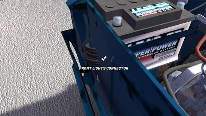 Now, connect the ALTERNATOR with the REGULATOR - Battery and electrical system installation of the Satsuma car | My Summer Car - Assembling the Satsuma car - My Summer Car Guide