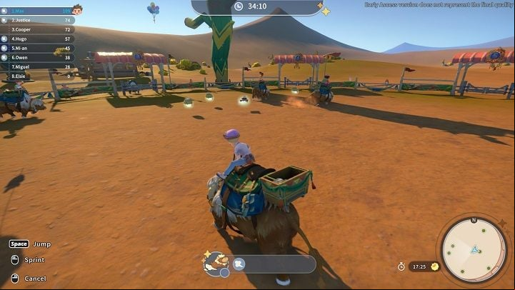 The match lasts two rounds - My Time at Sandrock: Calendar and Events - Basics - My Time at Sandrock Guide, Walkthrough