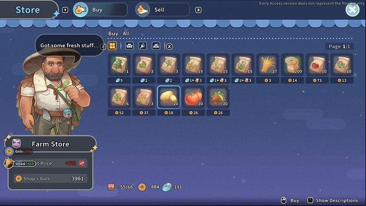 Zeke will give you a set of seeds necessary to grow the right plants - My Time at Sandrock: Operation Flowergate - walkthrough - Side missions - My Time at Sandrock Guide, Walkthrough