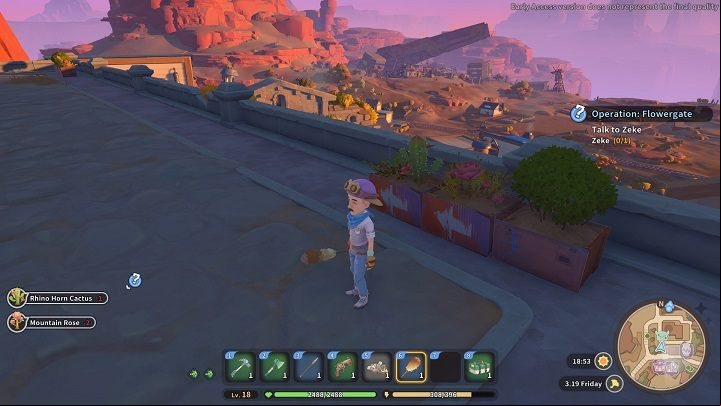 The last pot is located on the opposite side of Temple - My Time at Sandrock: Operation Flowergate - walkthrough - Side missions - My Time at Sandrock Guide, Walkthrough