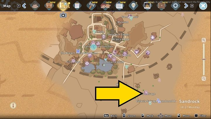 The quest is available the day after completing the Paradise Lost and Found main quest - My Time at Sandrock: Keep on Rockin - walkthrough - Main missions - My Time at Sandrock Guide, Walkthrough