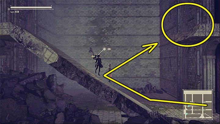 On your way through the castle, you will get to see new cut-scenes and you will also have the chance to obtain some unique treasure that wasn't available during Route A - NieR Automata: Chapter 6, Route B - walkthrough - Route B - NieR Automata Guide