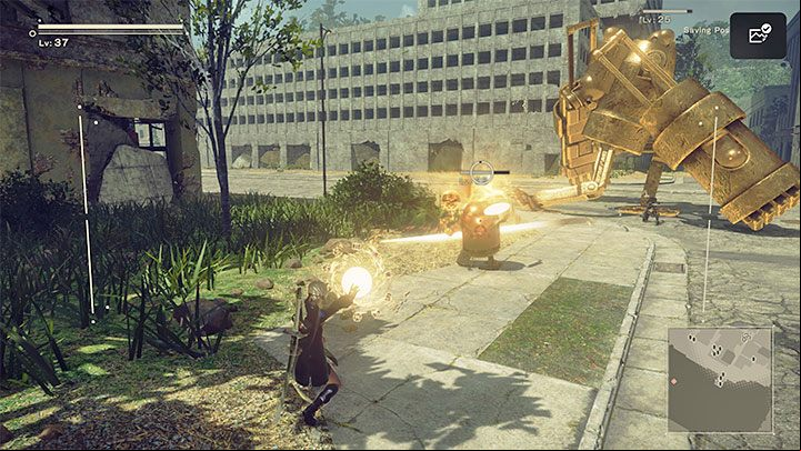 1 - NieR Automata: Gold enemies - how to kill? - FAQ - NieR Automata Guide