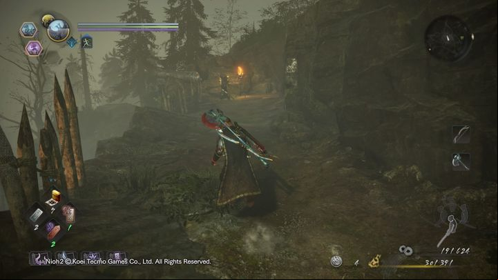 Defeat the Yokai soldier who uses another cannon - NiOh 2: The Two Faces of Hospitality walkthrough - Main missions - NiOh 2 Guide
