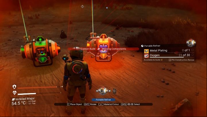 If you are loading an old save game then you should have the device in your inventory - Portable Refiner in No Mans Sky NEXT - Basic information - No Mans Sky Game Guide