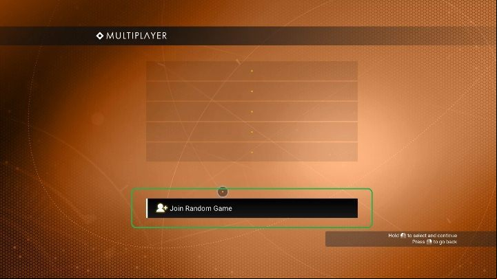 Click on Random Game to another player - How to start the multiplayer mode in No Mans Sky NEXT? - Multiplayer mode - No Mans Sky Game Guide