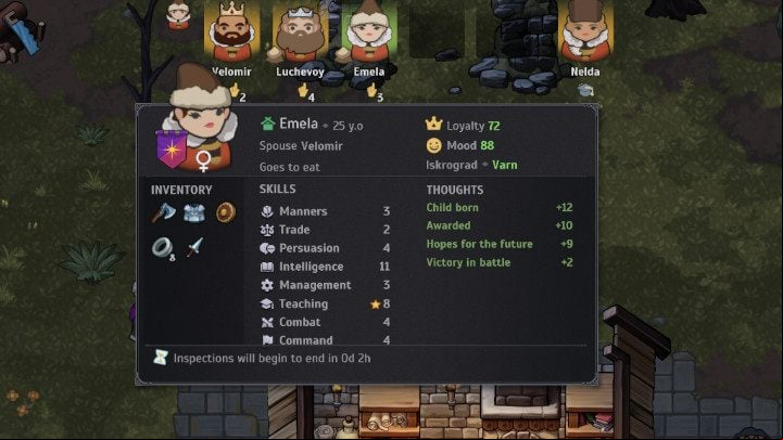 Lords answer to the king - Norland: Lords management - Basics - Norland Guide