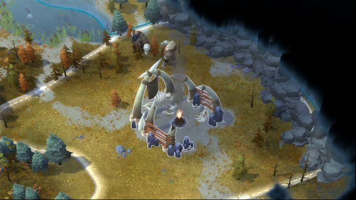 Jötunnowie guarding the age to the Boar Clan loyalists. - Intervention | Northgard Walkthrough - Walkthrough - Northgard Game Game Guide