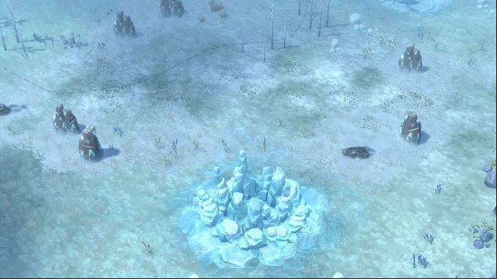 Rimsteel is a commonly found resource on the map. - Tremors | Northgard Walkthrough - Walkthrough - Northgard Game Game Guide