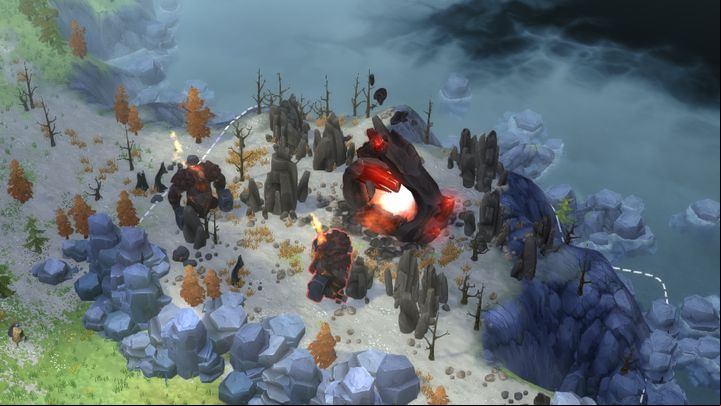 Gate of Muspell - this one is located closest to the Bifrost Bridge. - Bifrost | Northgard Walkthrough - Walkthrough - Northgard Game Game Guide