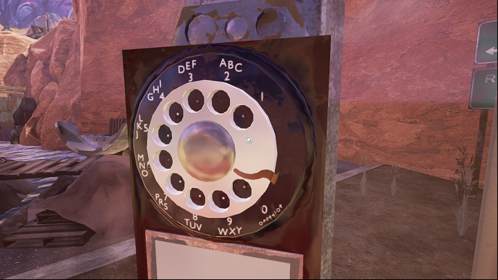 On the above screenshot, you can see how the numbers are represented on the phones dial plate - The lift and the tree | Walkthrough - Walkthrough - Obduction Game Guide