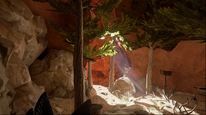 What you will see at first will be quite similar to the island on which you started the game - Examine the area | Walkthrough - Walkthrough - Obduction Game Guide