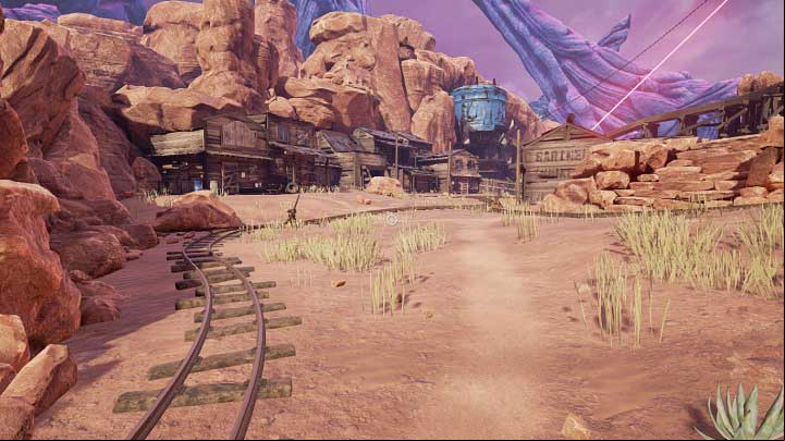 Now you should move to the right, to the center of Hunrath - Examine the area | Walkthrough - Walkthrough - Obduction Game Guide