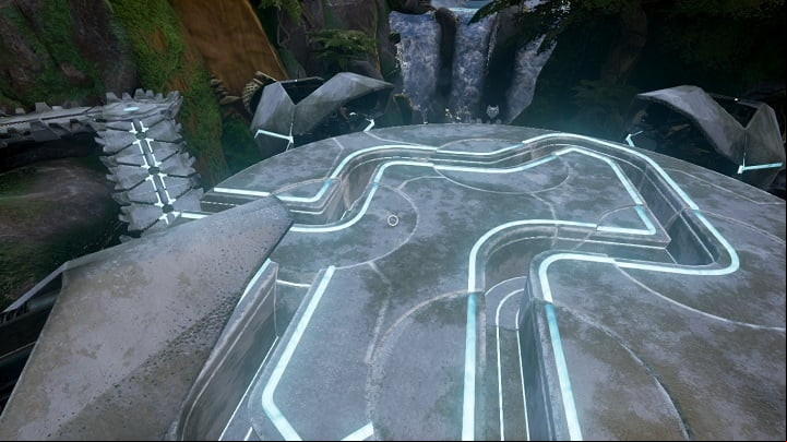 After finishing all the above tasks, you should see a path identical to the one shown above - Establishing a path and powering the Capsule | Walkthrough - Walkthrough - Obduction Game Guide