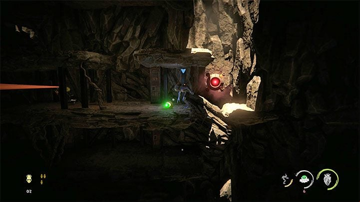 We can use stun mines starting with level 2 - The Ruins - Oddworld Soulstorm: Gadgets - full list - Basics - Oddworld Soulstorm Guide