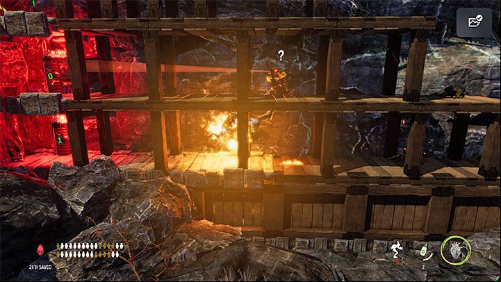 Once we reach the area with snipers, begin setting them on fire - Oddworld Soulstorm: Disposing of the snipers, Sorrow Valley - walkthrough - 5: Sorrow Valley - Oddworld Soulstorm Guide