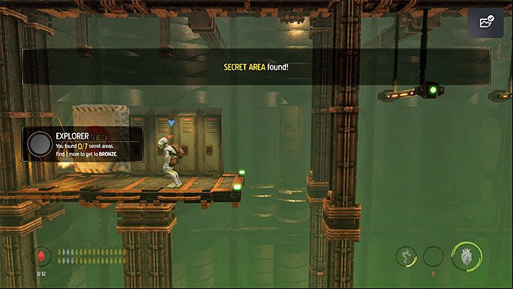 Move the possessed Slig to the right and enter the elevator you used to get here, and go up - Oddworld Soulstorm: Reaching the Fueling Tower, Phat Station - walkthrough - 6: Phat Station - Oddworld Soulstorm Guide