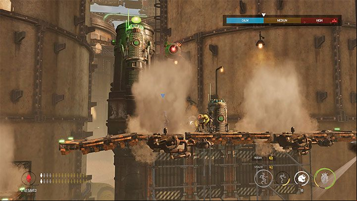 Head right - Oddworld Soulstorm: Reaching the Fueling Tower, Phat Station - walkthrough - 6: Phat Station - Oddworld Soulstorm Guide