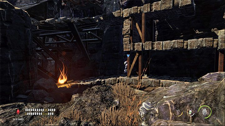 This secret is hidden near the location where Abe must climb down the long ladder - Oddworld Soulstorm: Stage 5 - all secrets, list - Oddworld Soulstorm Guide