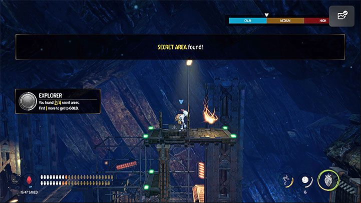 Both secrets can be found soon after obtaining the key described above - Oddworld Soulstorm: Stage 11 - all secrets, list - Oddworld Soulstorm Guide